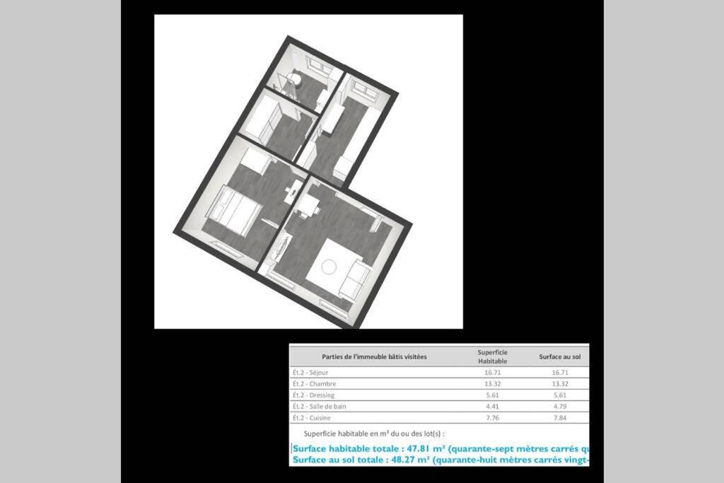 Apartmán S'capades Mulhouse - Rénové 2021 - Wifi/Netflix Exteriér fotografie